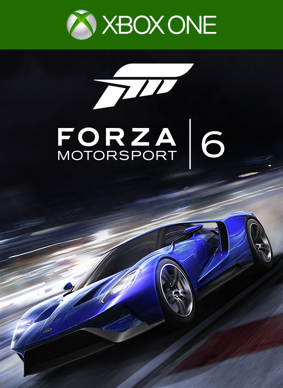 Forza Motorsport 6 box art for Xbox One